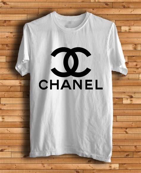 chanel logo t shirt mens